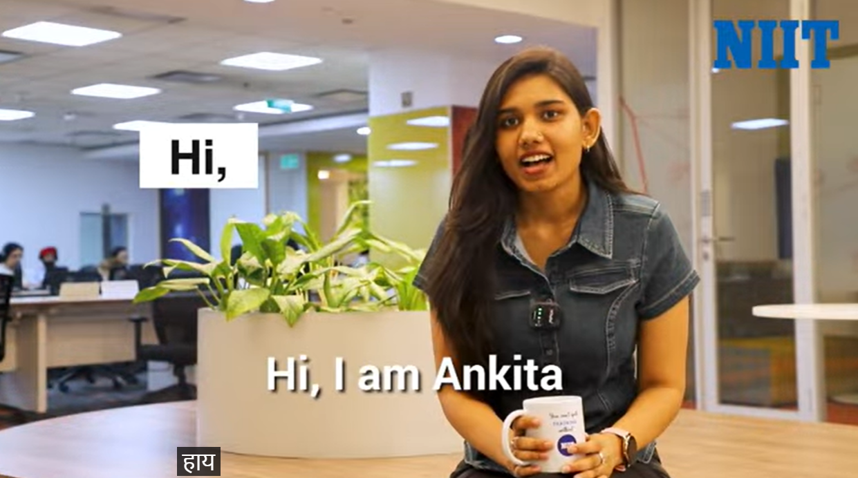 Learner speaks video